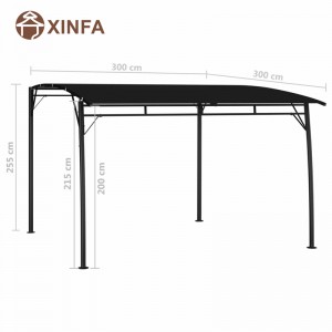 การตั้งแคมป์บาร์บีคิวเตาโลหะกลางแจ้งบาร์บีคิวใช้กิจกรรมปาร์ตี้นอกศาลา